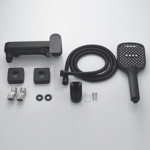 Смеситель для ванны Shevanik S4102H цвет Черный