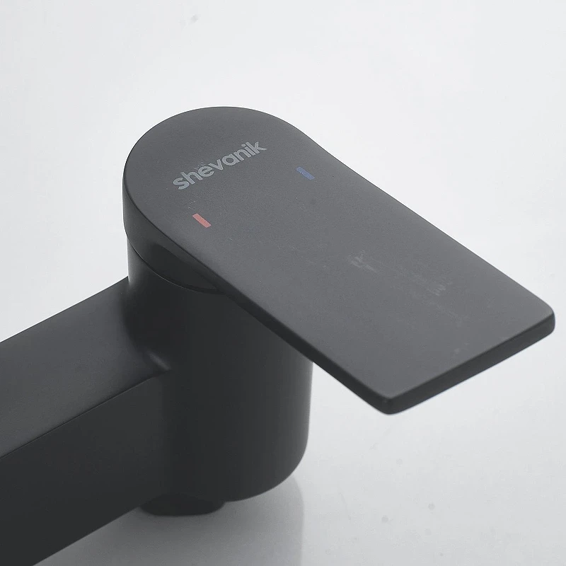 Смеситель для ванны Shevanik S4102H цвет Черный