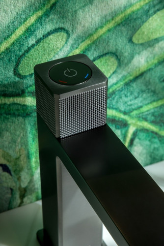 Смеситель для раковины Boheme Quad 159-GM Оружейная сталь латунь