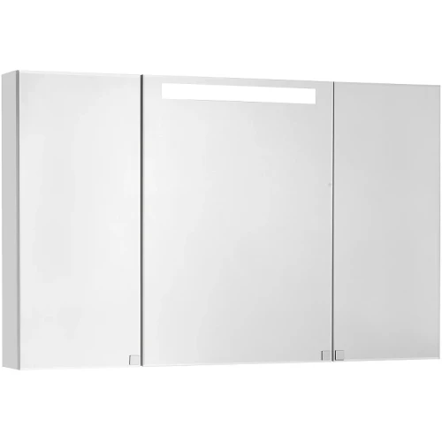 Зеркальный шкаф Aquaton Мадрид 120 1A113402MA010 с подсветкой Белый МДФ / ЛДСП, стекло