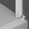 Душевая дверь Vincea Alpha 70 VDP-3AL700MT профиль Хром стекло текстурное