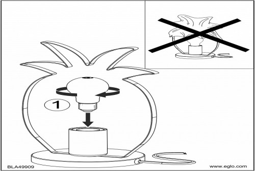 Настольная лампа декоративная Eglo Coldfield 49909