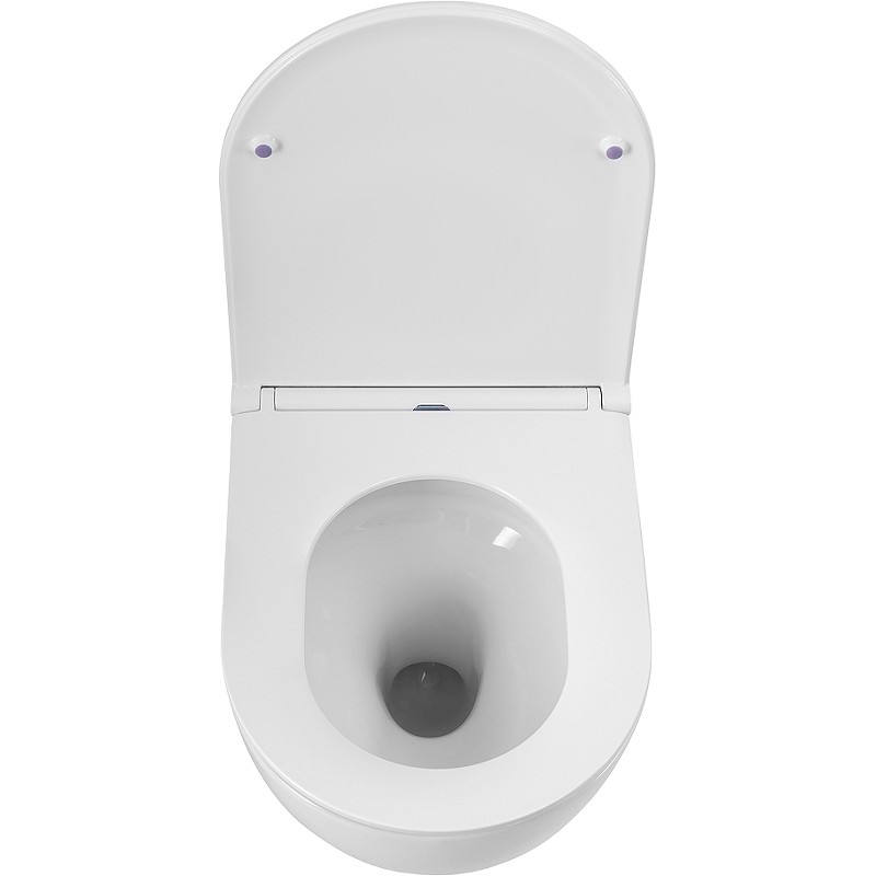 Унитаз BelBagno Sfera-Tor BB046CH-TOR/BB870SC подвесной с сиденьем Микролифт фаянс подвесной