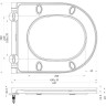 Унитаз BelBagno Sfera-Tor BB046CH-TOR/BB870SC подвесной с сиденьем Микролифт фаянс подвесной