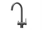 Смеситель для кухни Granula Kitchen Space 7104 цвет Графит матовый