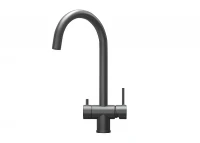 Смеситель для кухни Granula Kitchen Space 7104 цвет Графит матовый