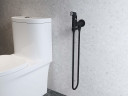 Гигиенический душ со смесителем Aquatek Альфа AQ1919MB цвет Черный матовый