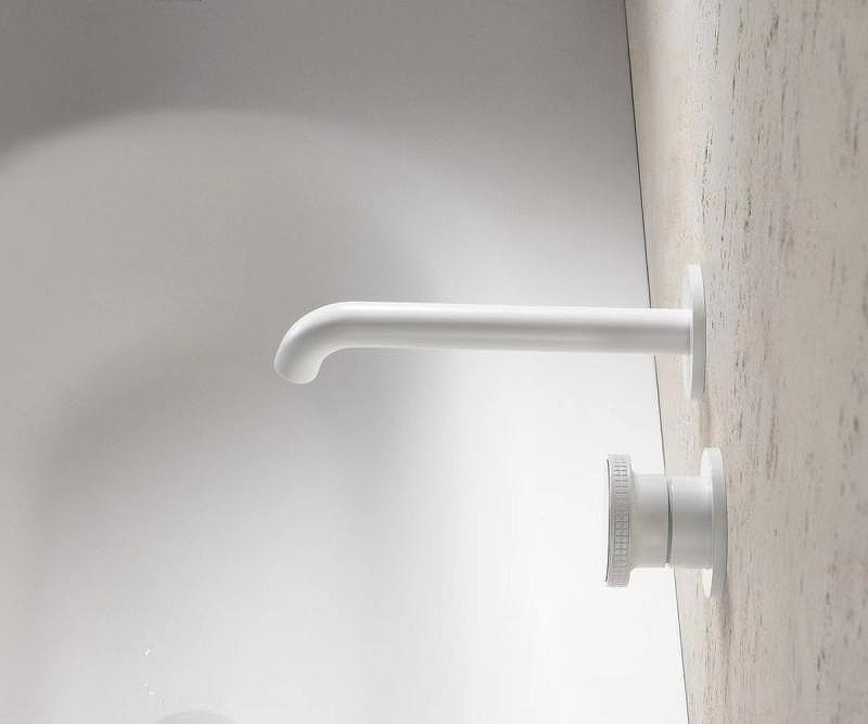 Смеситель для раковины Bronze de Luxe OMG! 9007W-R цвет Белый матовый Красный