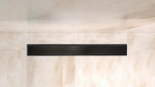 Душевой лоток BelBagno Luce BB-LD-LUCE-70-NERO с Черной матовой решеткой / под плитку