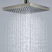 Верхний душ WasserKRAFT Exter A140 Светлая бронза пластик на потолок