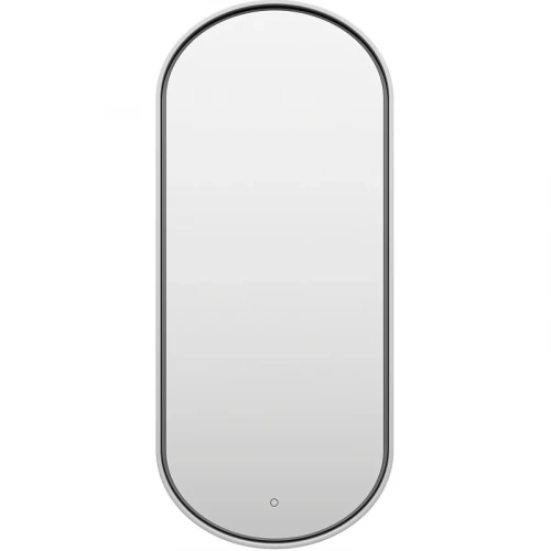 Зеркало Brevita Saturn 50 SAT-Dro1-050-platinum с подсветкой Платина матовая с сенсорным выключателем стекло