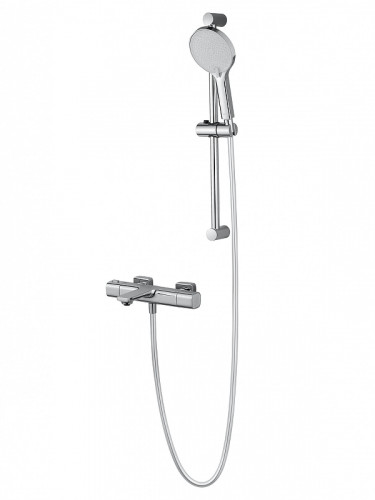 Смеситель для ванны Wonzon &amp; Woghand Solid WW-C2011-A-CR с термостатом цвет Хром