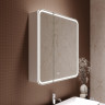 Зеркальный шкаф Silver Mirrors Alliance 80 LED-00002920 с подсветкой цвет Белый