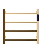 Электрический полотенцесушитель Wonzon & Woghand Bonn 47,5х47,4 WW-AL404-BG цвет Брашированное золото