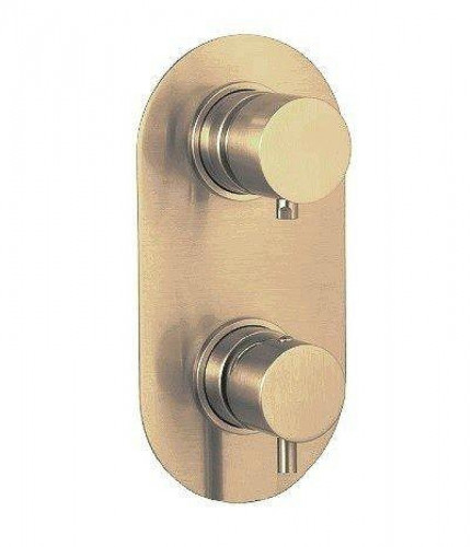 Смеситель для душа Remer Elegance NT92KBVO с термостатом цвет Латунь состаренная