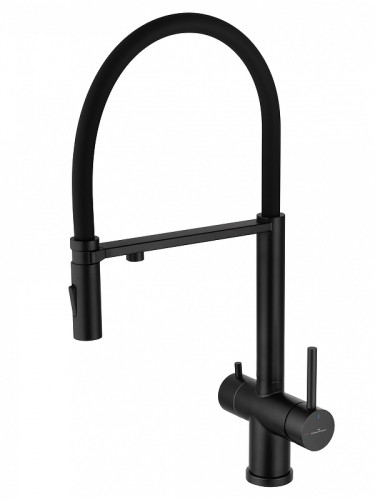 Смеситель для кухни Wonzon & Woghand WW-88458009-MB цвет Черный матовый