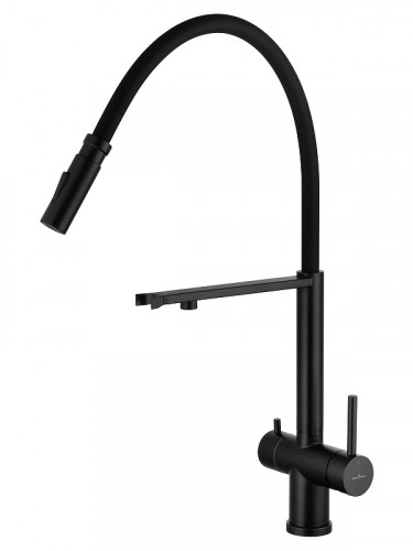 Смеситель для кухни Wonzon & Woghand WW-88458009-MB цвет Черный матовый