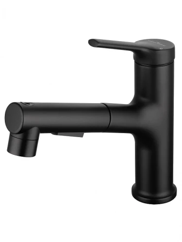 Смеситель для раковины Wonzon & Woghand WW-A40862-MB цвет Черный матовый