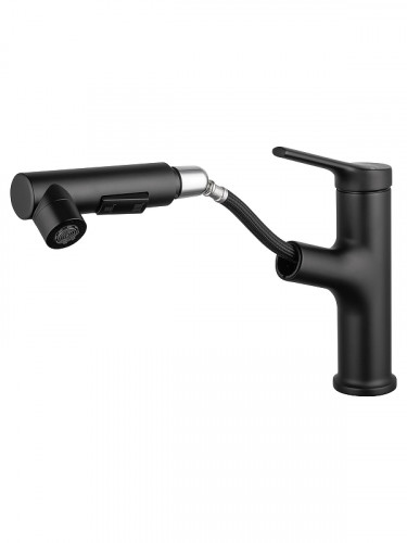 Смеситель для раковины Wonzon &amp; Woghand WW-A40862-MB цвет Черный матовый