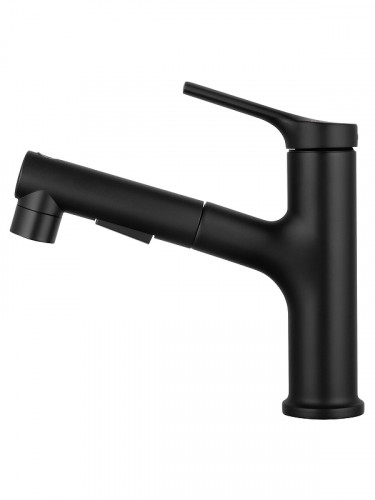 Смеситель для раковины Wonzon &amp; Woghand WW-A40862-MB цвет Черный матовый