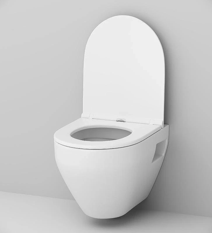 Унитаз AM.PM Spirit C701738SC подвесной с сиденьем Микролифт