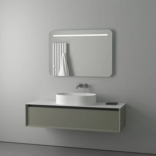 Зеркало Evoform Ledline 70x100 BY 2147 с подсветкой 8.5 W - без выключателя стекло
