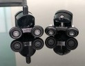 Душевой уголок Abber 80х80 AG01080B профиль Черный стекло прозрачное