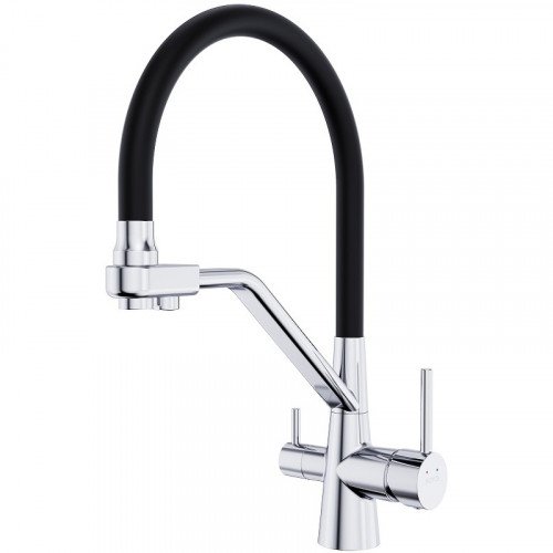 Смеситель для кухни Royce Iris RCM-120901CR Хром латунь