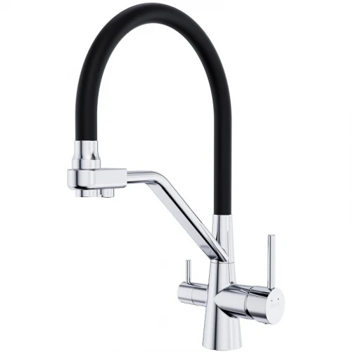 Смеситель для кухни Royce Iris RCM-120901CR Хром латунь