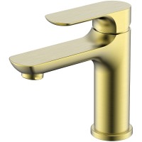Смеситель для раковины Raglo R03.10.03 Золото матовое латунь