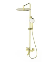 Душевая система Wonzon & Woghand Frame WW-88739010-BG цвет Брашированное золото