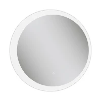Зеркало Equil Elegante 80 zkELGNT.LED.D80-25 с подсветкой цвет Амарок с сенсорным выключателем