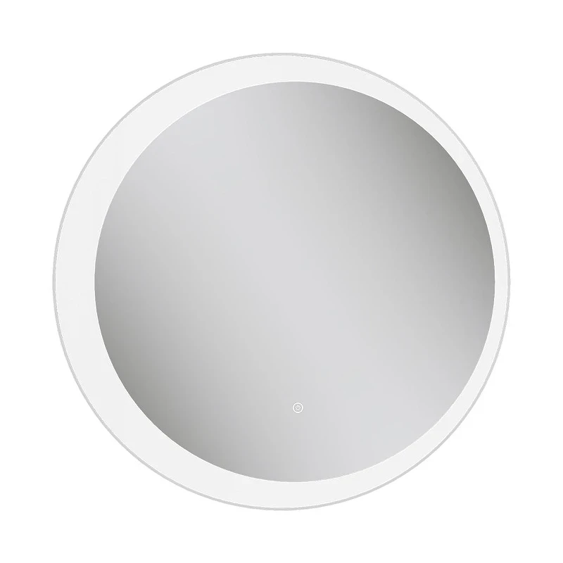 Зеркало Equil Elegante 80 zkELGNT.LED.D80-25 с подсветкой цвет Амарок с сенсорным выключателем