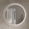 Зеркало Equil Elegante 80 zkELGNT.LED.D80-25 с подсветкой цвет Амарок с сенсорным выключателем