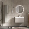 Зеркало Equil Elegante 80 zkELGNT.LED.D80-25 с подсветкой цвет Амарок с сенсорным выключателем