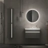 Зеркало Equil Elegante 80 zkELGNT.LED.D80-25 с подсветкой цвет Амарок с сенсорным выключателем