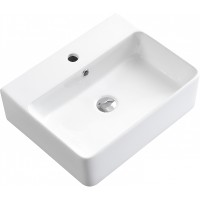 Раковина Esbano Circon 52 ESRNCIRC52W Белая фаянс накладная