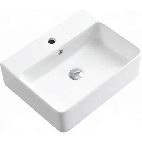Раковина Esbano Circon 52 ESRNCIRC52W Белая фаянс накладная