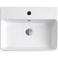 Раковина Esbano Circon 52 ESRNCIRC52W Белая фаянс накладная