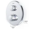 Смеситель для душа AM.PM Inspire 2.0 F50A75700 с термостатом Хром