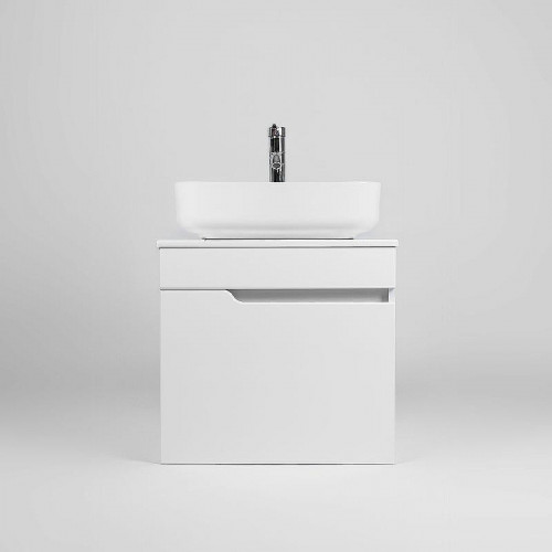 Тумба под раковину VIANT Куба 57 VKUB57N-T1STP подвесная Белая