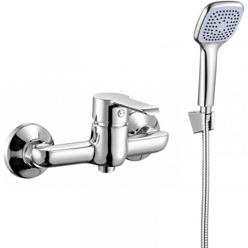Смеситель для душа Melodia della vita Metallica MDV35550 Хром латунь на стену