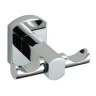 Двойной крючок Savol S-009954 цвет Хром