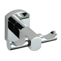 Двойной крючок Savol S-009954 цвет Хром