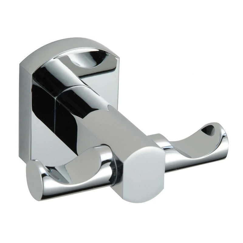 Двойной крючок Savol S-009954 цвет Хром