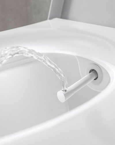 Унитаз биде Tece One 9700200 подвесной без сиденья фаянс подвесной