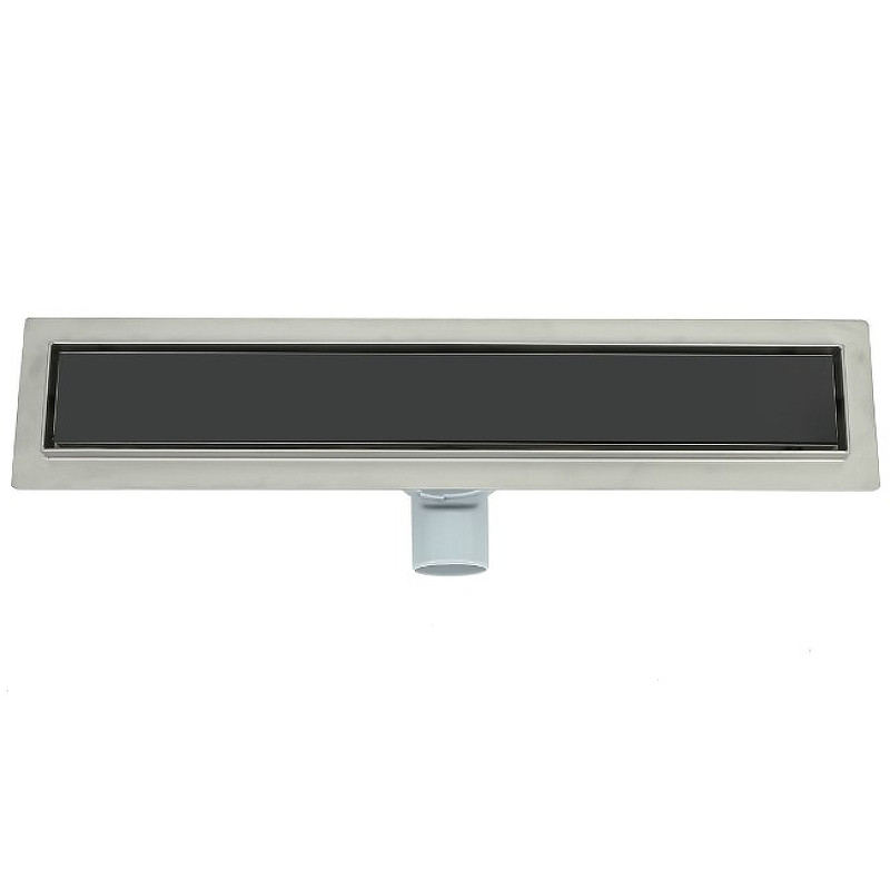 Душевой лоток ALMAes Laguna 60 LG60BL с Черной решеткой