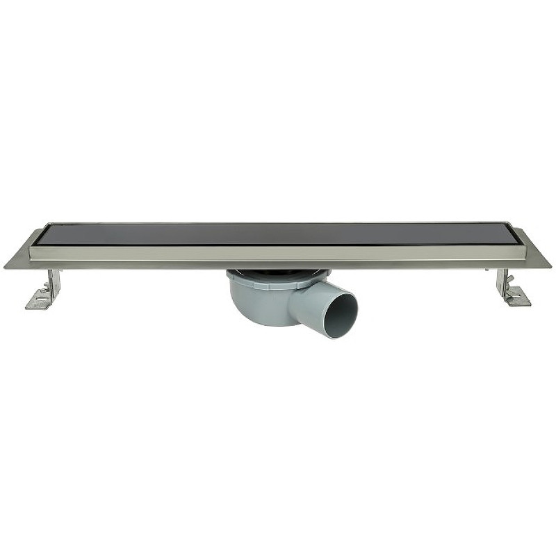 Душевой лоток ALMAes Laguna 60 LG60BL с Черной решеткой