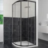 Душевой уголок RGW Classic CL-54-B 90х90 32095499-14 профиль Черный стекло прозрачное