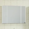 Зеркальный шкаф СанТа Стандарт 100 Белый МДФ / ЛДСП, стекло